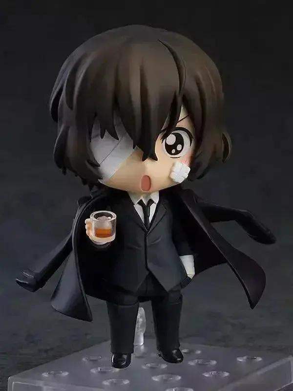 Action Figures Bungo Stray Dogs, Nakajima Atsushi, Dazai Osamu, Kawaii Chibi Cute Anime Figurines Collector 10 cm - ToylandEU