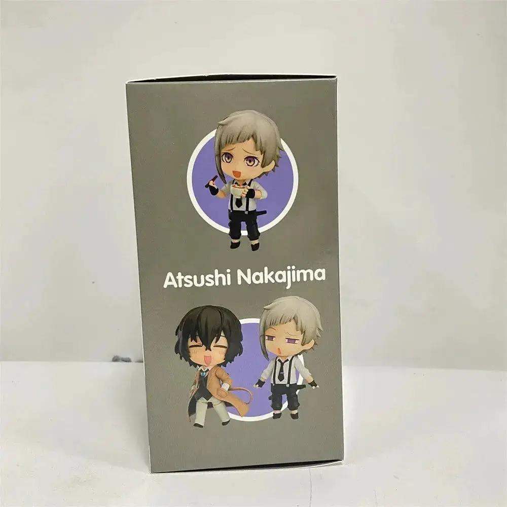 Action Figures Bungo Stray Dogs, Nakajima Atsushi, Dazai Osamu, Kawaii Chibi Cute Anime Figurines Collector 10 cm - ToylandEU