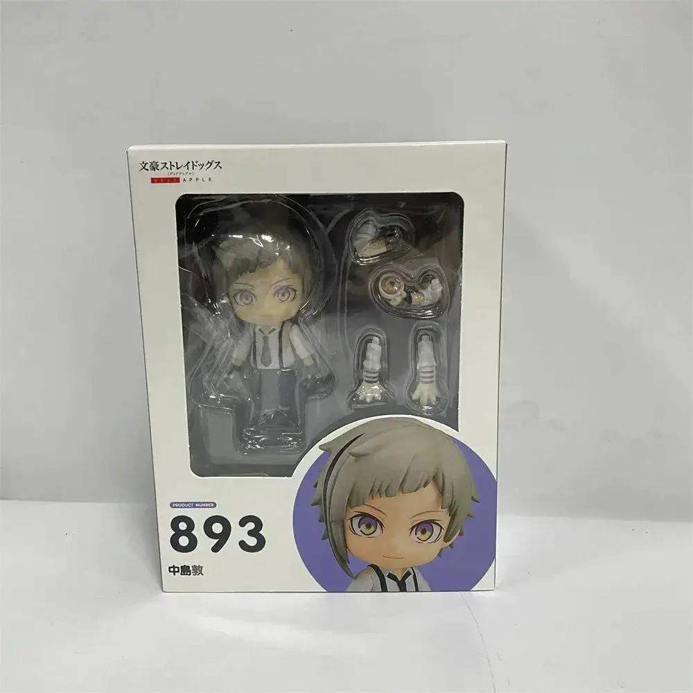 Action Figures Bungo Stray Dogs, Nakajima Atsushi, Dazai Osamu, Kawaii Chibi Cute Anime Figurines Collector 10 cm - ToylandEU