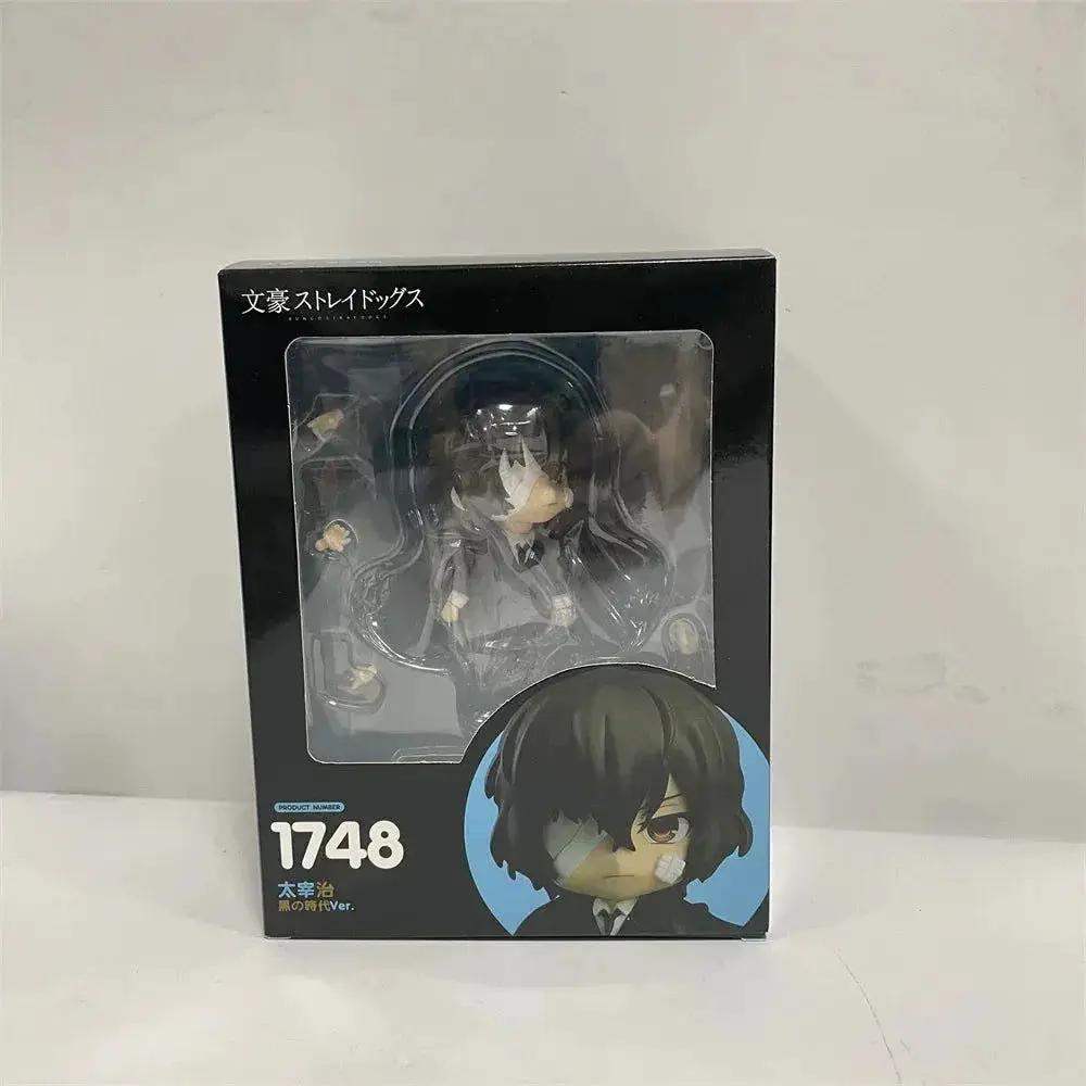 Action Figures Bungo Stray Dogs, Nakajima Atsushi, Dazai Osamu, Kawaii Chibi Cute Anime Figurines Collector 10 cm - ToylandEU