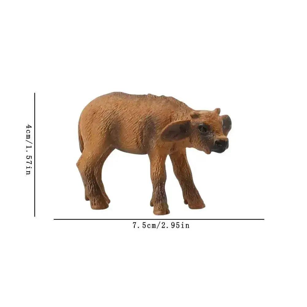  Farm Animals Milk Cow Poultry Cattle Action Figures Toy -  ToylandEU™
