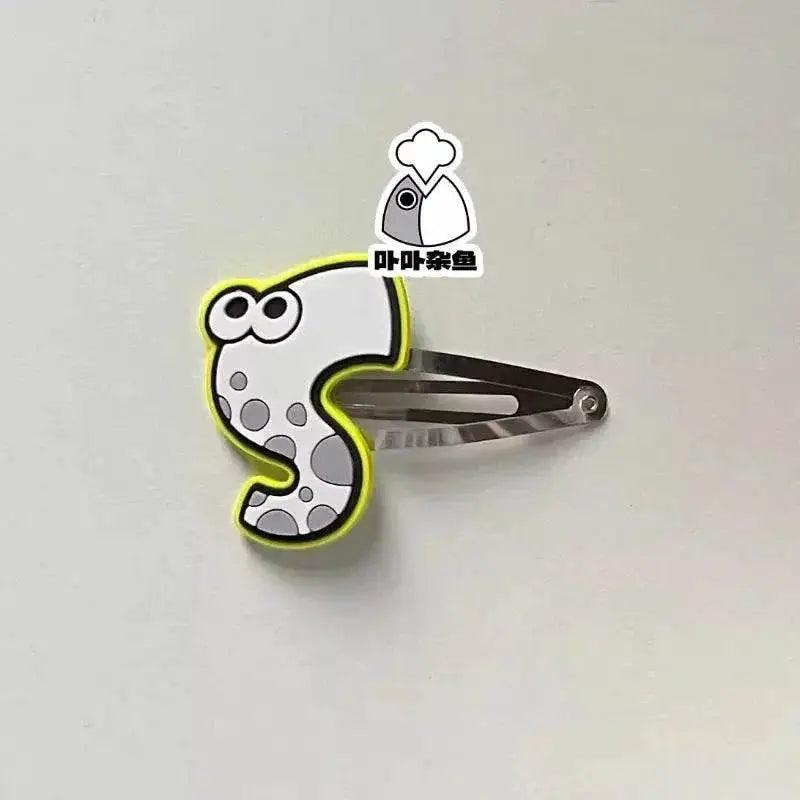  Japan Game Splatoon3 Hairpin Spot Cute Gift Collection Action Figures -  ToylandEU™