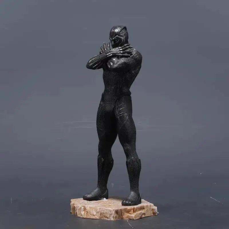  Marvel Action Figures Iron Man Black Panther Desktop Statue -  ToylandEU™