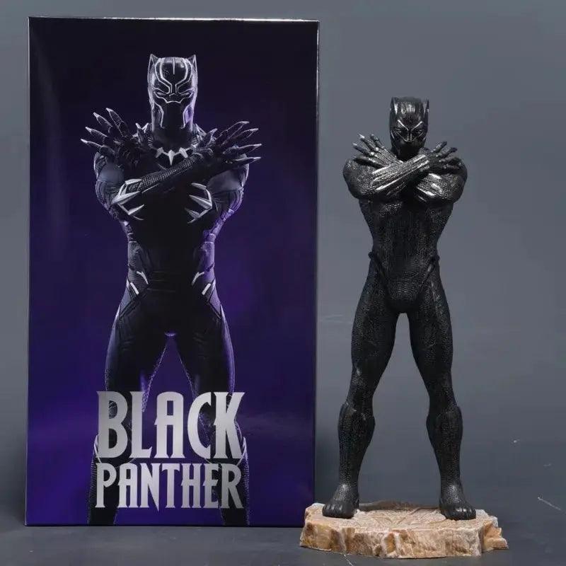  Marvel Action Figures Iron Man Black Panther Desktop Statue -  ToylandEU™