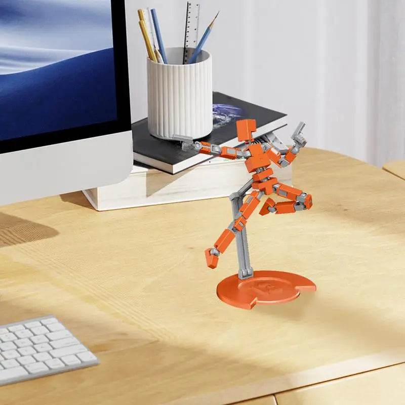 Action Figures Multi-jointed Movable Robot Figures Mechanical Style Lucky Toys Non-3d Printed Accessories - ToylandEU