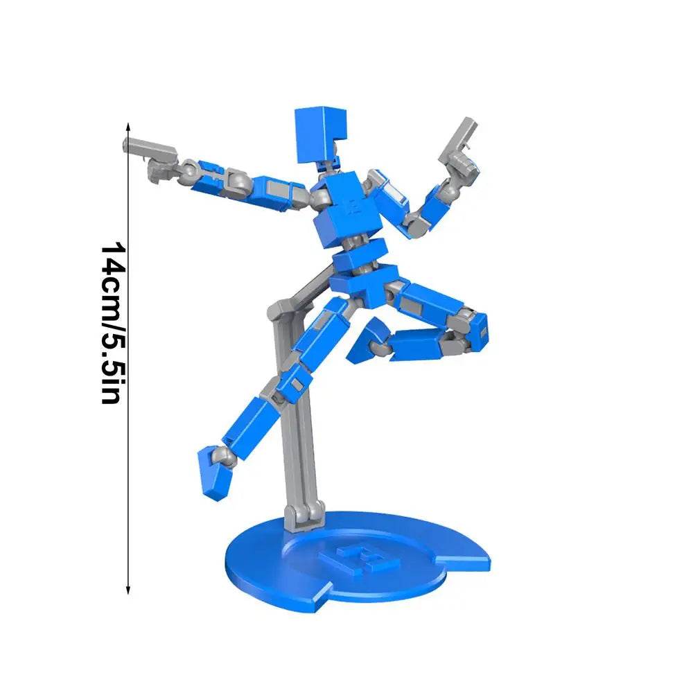 Action Figures Multi-jointed Movable Robot Figures Mechanical Style Lucky Toys Non-3d Printed Accessories - ToylandEU