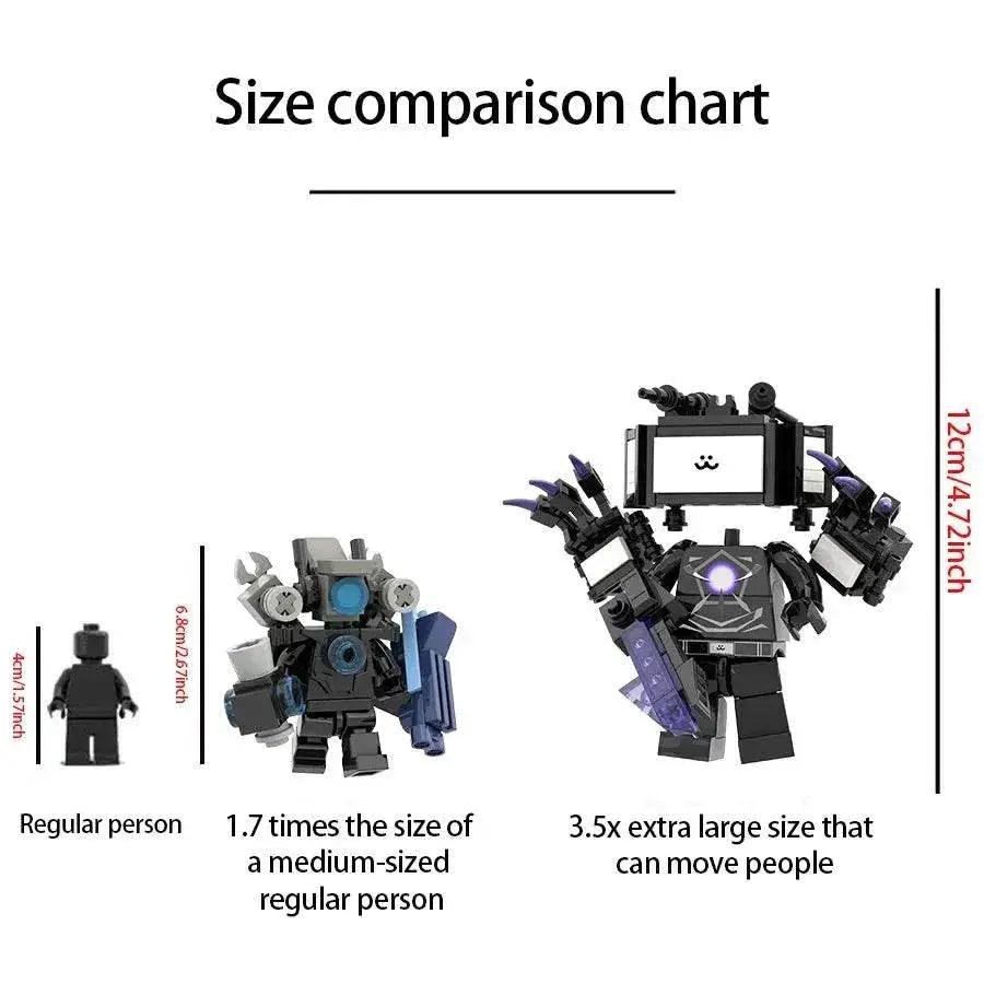  New Skibidi Toileted TVman Multi Joined Action Figures Toy -  ToylandEU™
