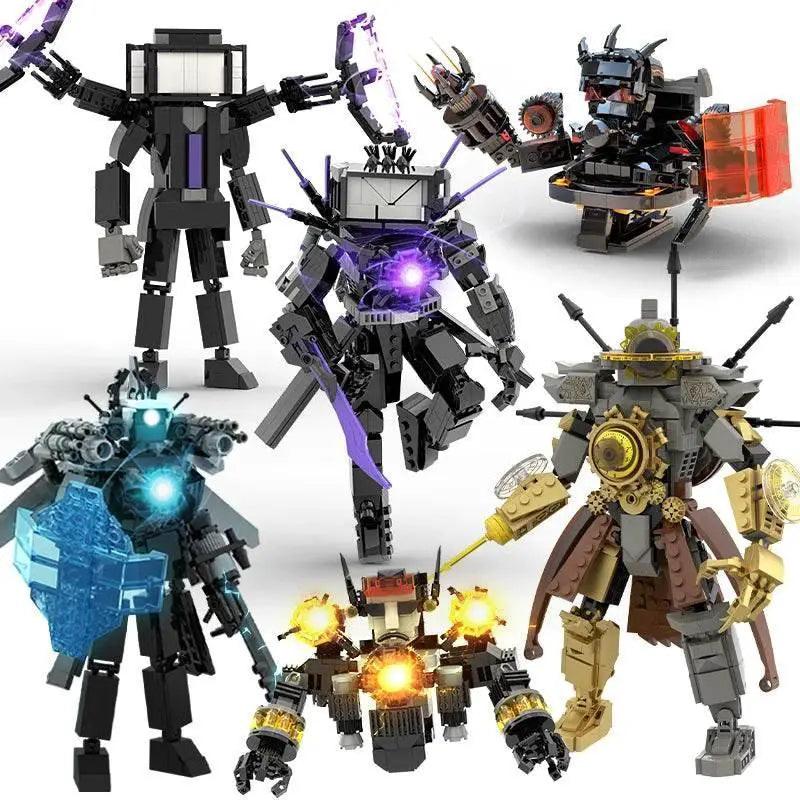  New Skibidi Toileted TVman Multi Joined Action Figures Toy -  ToylandEU™