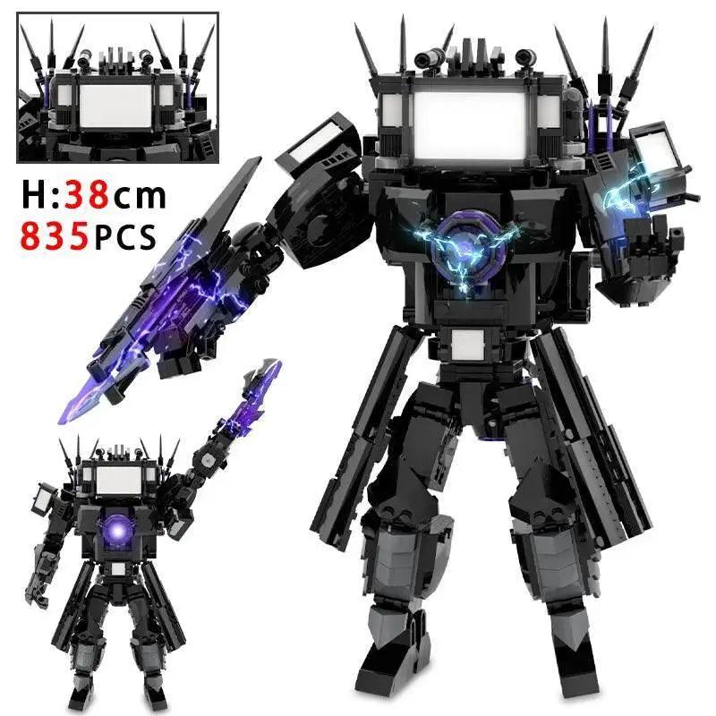  New Skibidi Toileted TVman Multi Joined Action Figures Toy -  ToylandEU™
