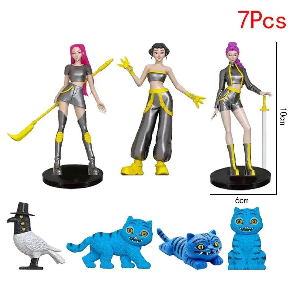  Kpop Demon Hunters Action Figures Set Perfect Gift -  ToylandEU™