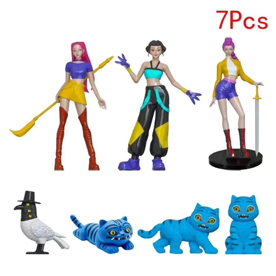  Kpop Demon Hunters Action Figures Set Perfect Gift -  ToylandEU™