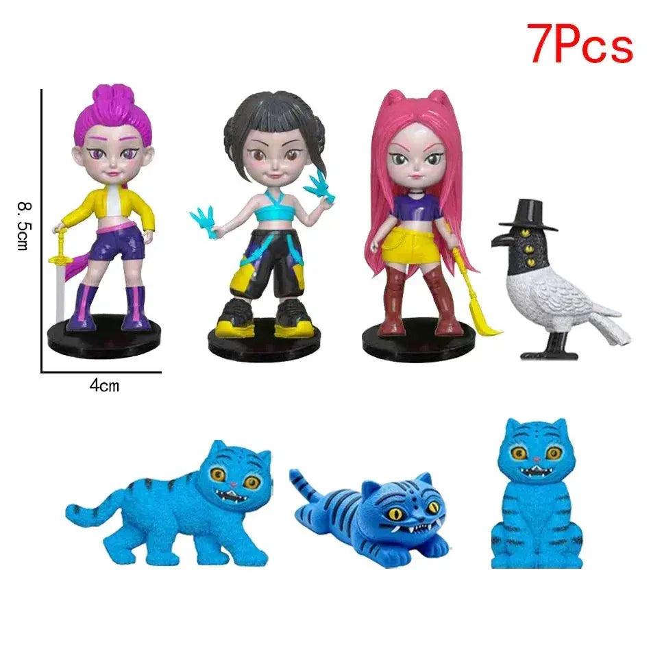  Kpop Demon Hunters Action Figures Set Perfect Gift -  ToylandEU™