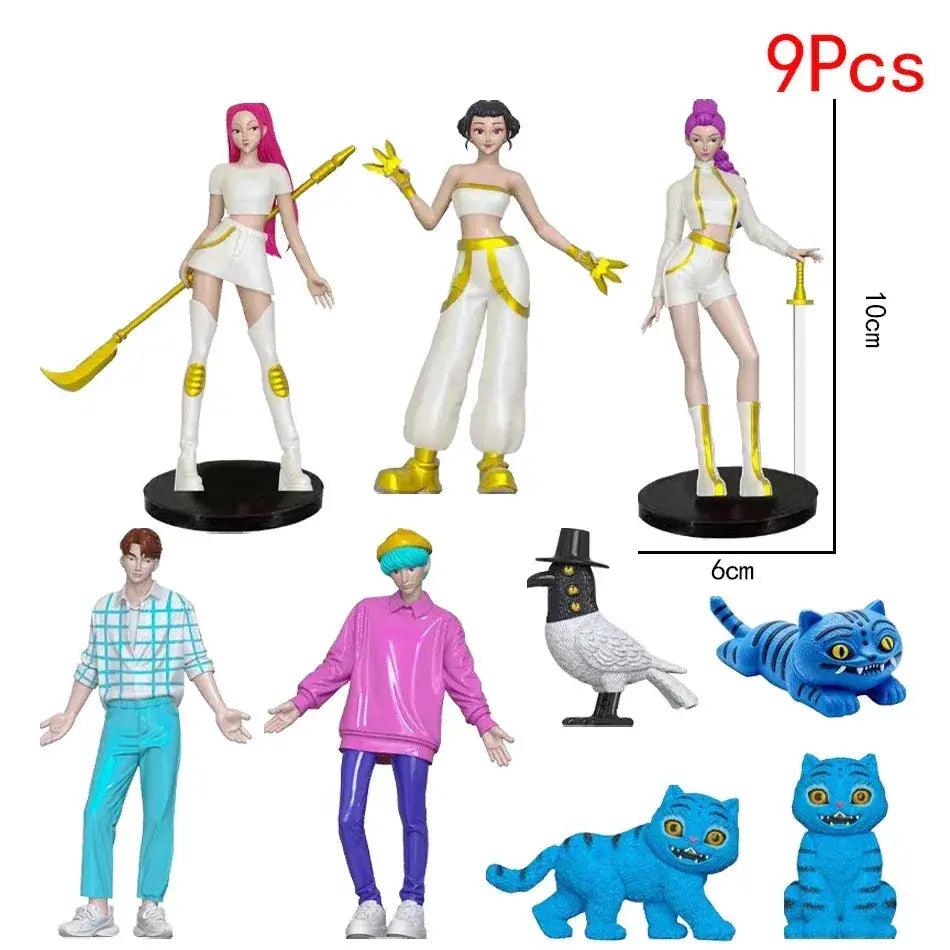  Kpop Demon Hunters Action Figures Set Perfect Gift -  ToylandEU™