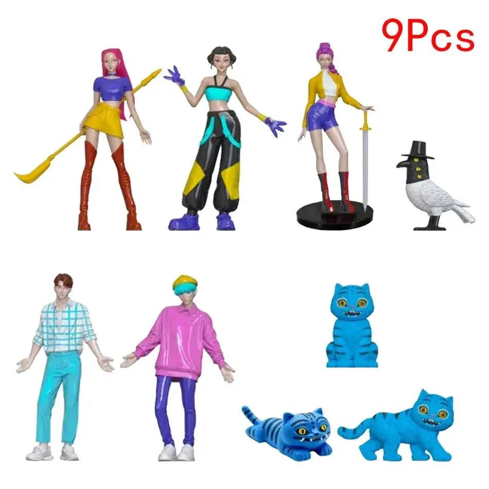  Kpop Demon Hunters Action Figures Set Perfect Gift -  ToylandEU™