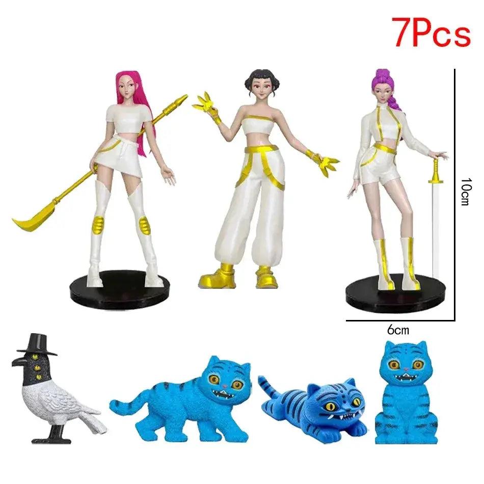  Kpop Demon Hunters Action Figures Set Perfect Gift -  ToylandEU™