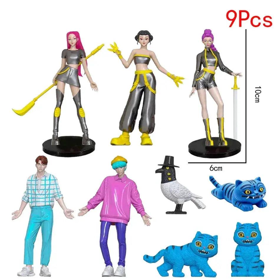  Kpop Demon Hunters Action Figures Set Perfect Gift -  ToylandEU™