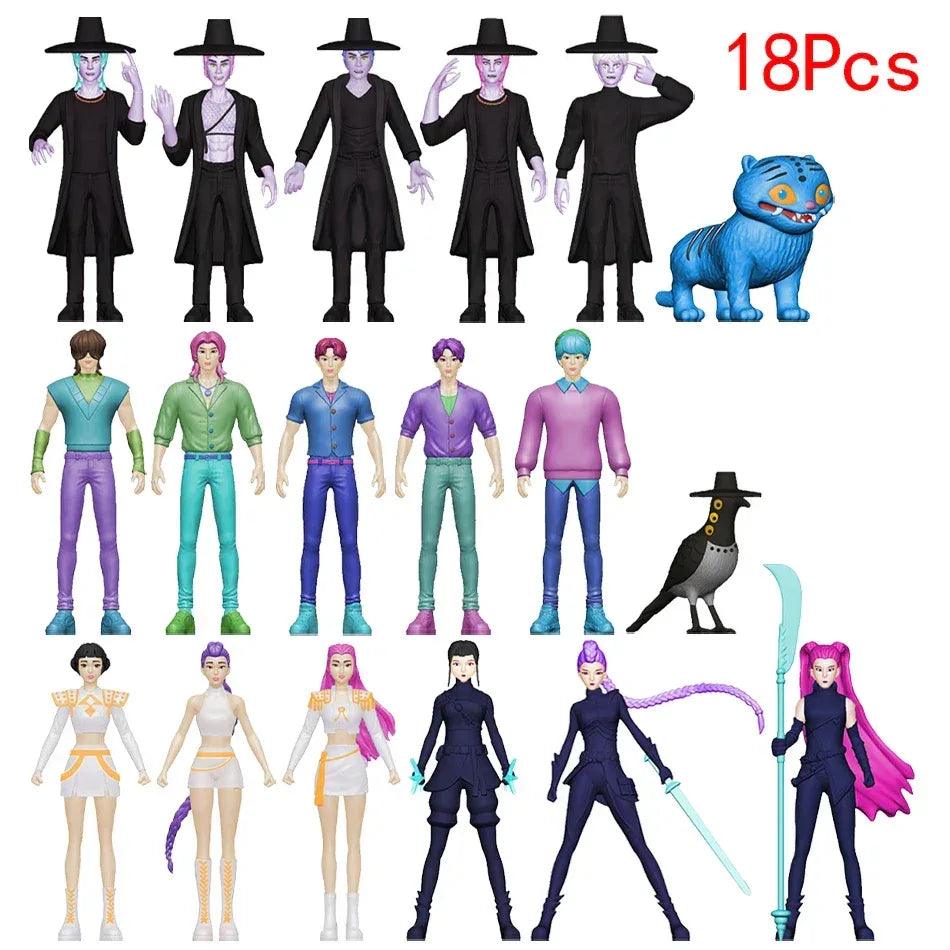  Kpop Demon Hunters Action Figures Set Perfect Gift -  ToylandEU™