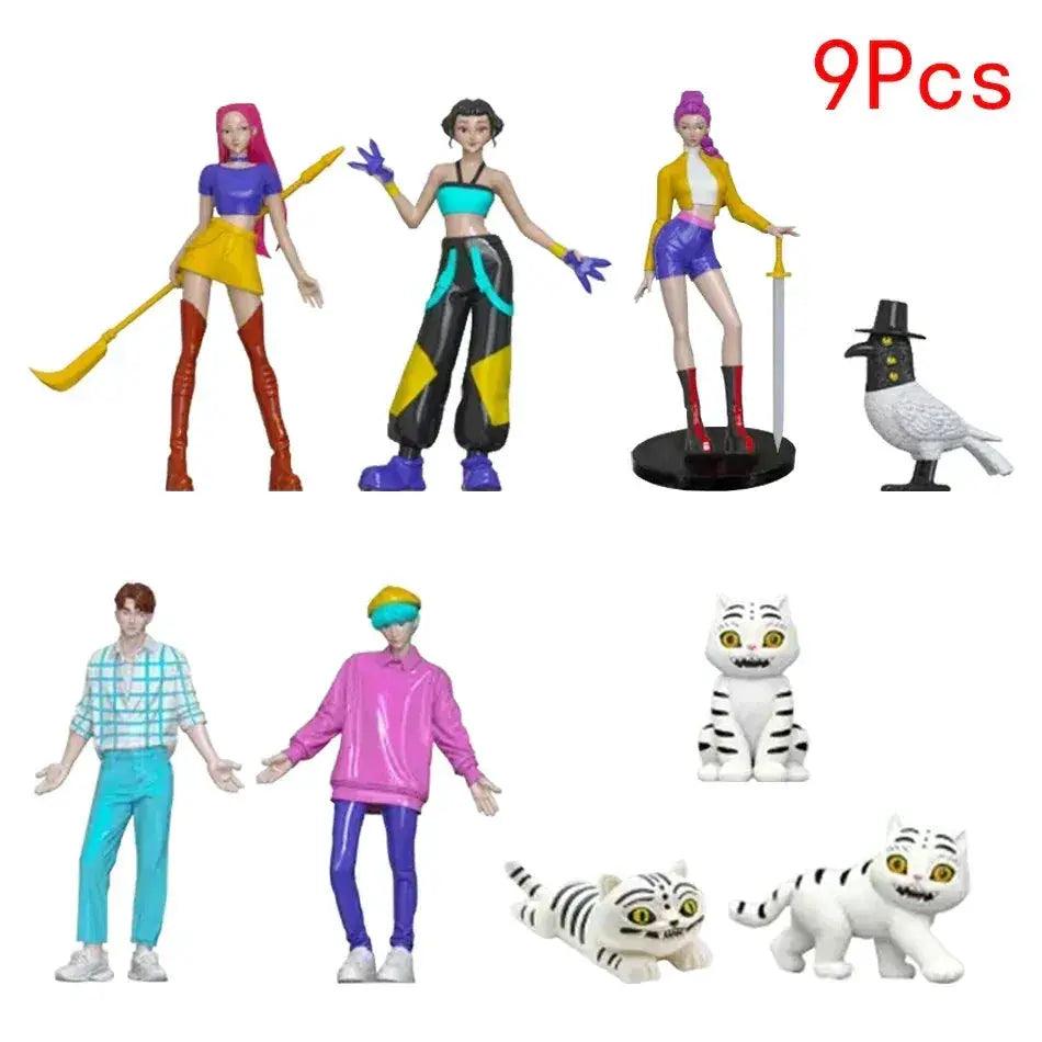  Kpop Demon Hunters Action Figures Set Perfect Gift -  ToylandEU™