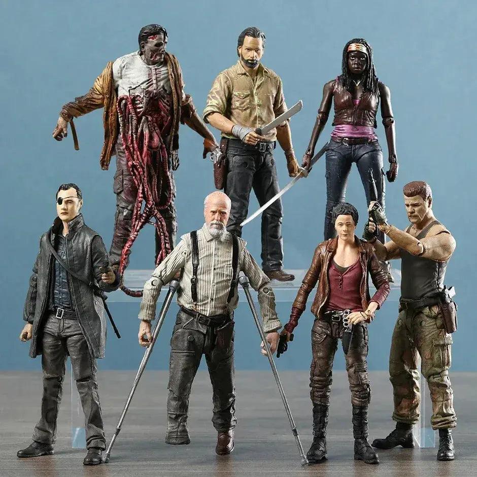  The Walking Dead Collection PVC Action Figures Set 12.5 To 13.5 Cm Each Unisex Model Finished Goods In Stock -  ToylandEU™