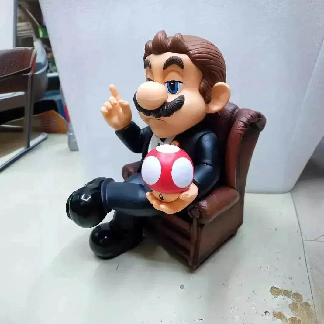  Super Mario as The Godfather 007 PVC Action Figures Toy Model Toys 16cm -  ToylandEU™
