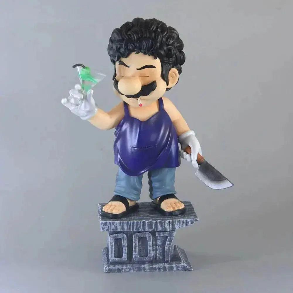  Super Mario as The Godfather 007 PVC Action Figures Toy Model Toys 16cm -  ToylandEU™