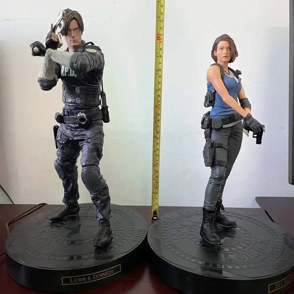 Ada Wong, Jill Valentine, Leon Scott Kennedy Figure, Resident Evil Anime Gaming Figurines 13 in - ToylandEU