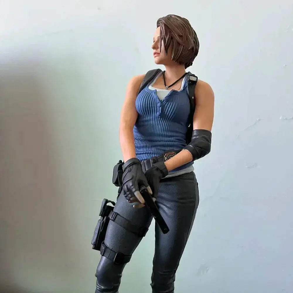Ada Wong, Jill Valentine, Leon Scott Kennedy Figure, Resident Evil Anime Gaming Figurines 13 in - ToylandEU
