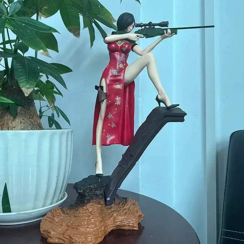 Ada Wong, Jill Valentine, Leon Scott Kennedy Figure, Resident Evil Anime Gaming Figurines 13 in - ToylandEU