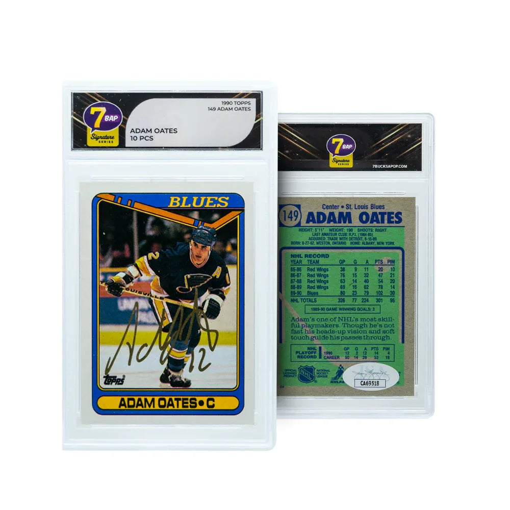 Autographed Hockey Cards Signature Series Featuring Hall Of Famers