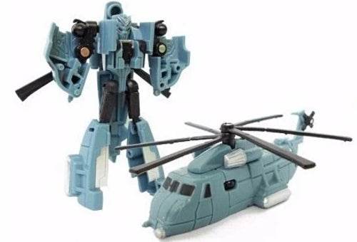 Adaptable 8CM Mini Robot & Helicopter Toy - Safe Packaging Included - ToylandEU