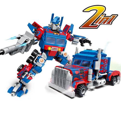 Adaptable Bumblebee 2-in-1 Robot Building Blocks Set for Creators - ToylandEU