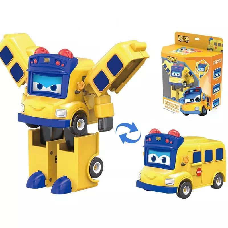 Adaptable Gogo Bus Toy: 3 Faces, Vehicle to Robot Fun! - ToylandEU
