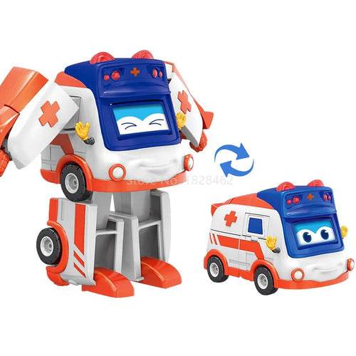 Adaptable Gogo Bus Toy: 3 Faces, Vehicle to Robot Fun! - ToylandEU