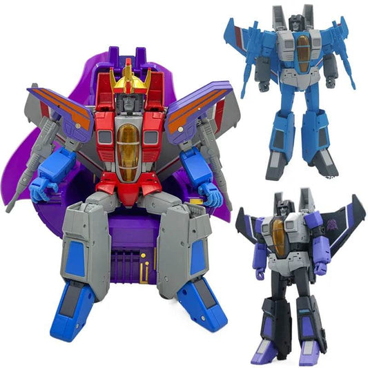 Adaptable Leader Coronation Starscream G1 with Light-Up Features - ToylandEU