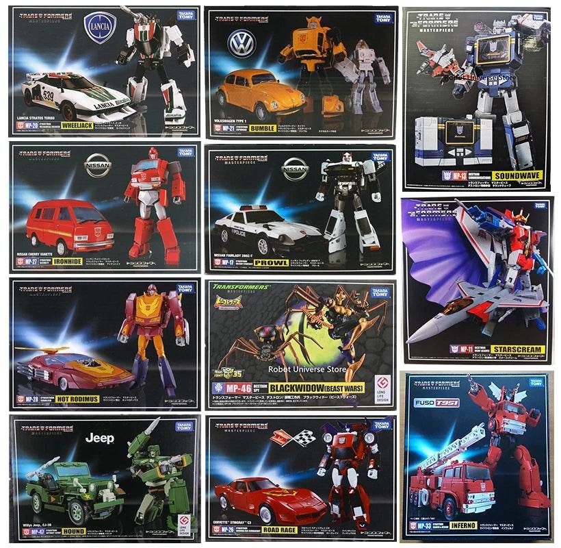 Adaptable Masterpiece KO Collection: MP12, MP13, MP15, MP17, MP19, MP21 Adaptable - ToylandEU