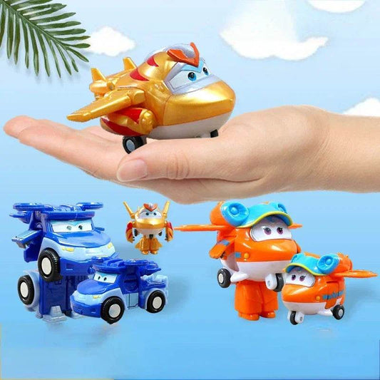 Adaptable Mini Airplane Action Figures - Super Wings Adventure - ToylandEU