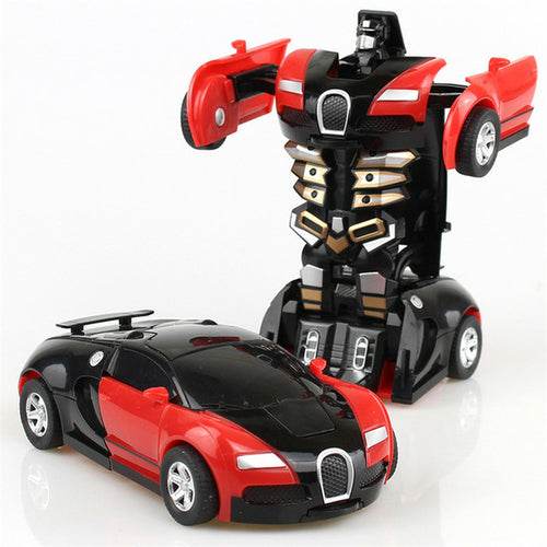 Adaptable Mini Robot Car - 2-in-1 Deformation Toy for All Ages - ToylandEU