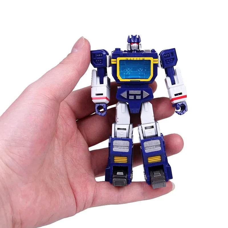 Adaptable Mini Soundwave with Laserbeak – MFT HS-03 Collector's Toy - ToylandEU