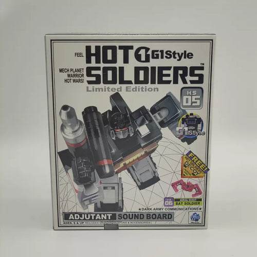 Adaptable Mini Soundwave with Laserbeak – MFT HS-03 Collector's Toy - ToylandEU