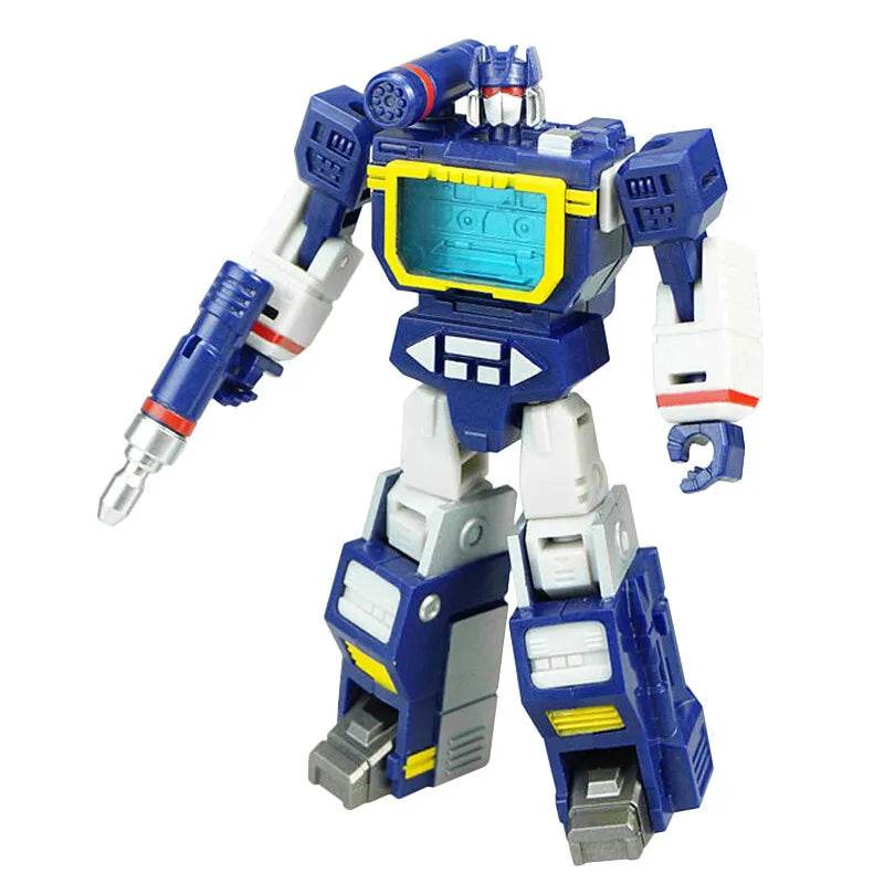 Adaptable Mini Soundwave with Laserbeak – MFT HS-03 Collector's Toy - ToylandEU