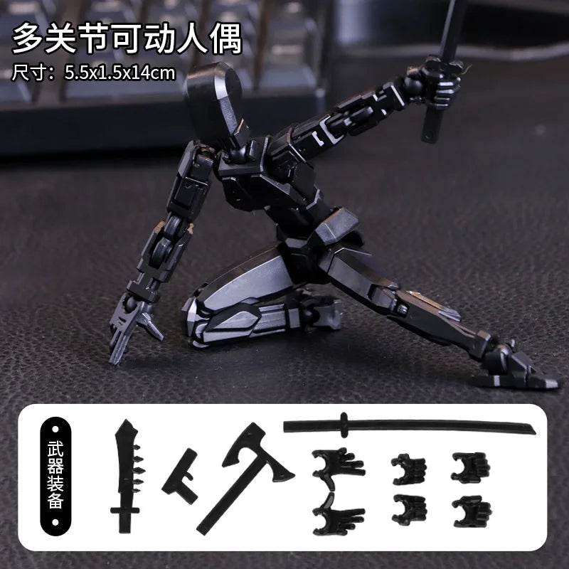 Adaptable Robot Action Figures - Interactive 3D Playset for All Ages - ToylandEU