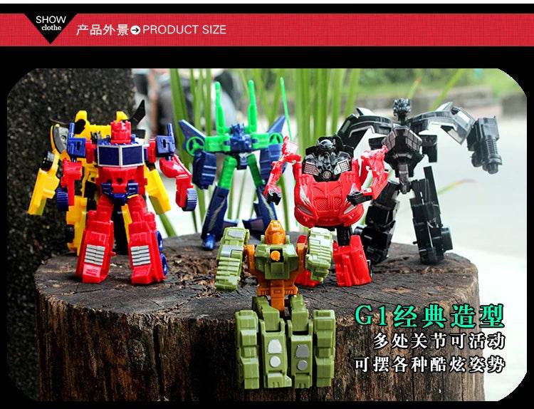 Adaptable Robot Car Building Set for Creative Kids - ToylandEU