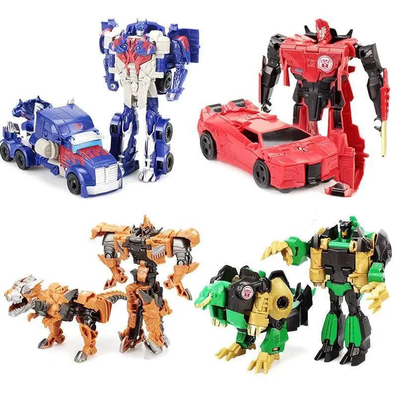  Adaptable Robot Car Toy Kit for Kids - 2-in-1 Deformation Model Toy -  -  ToylandEU™