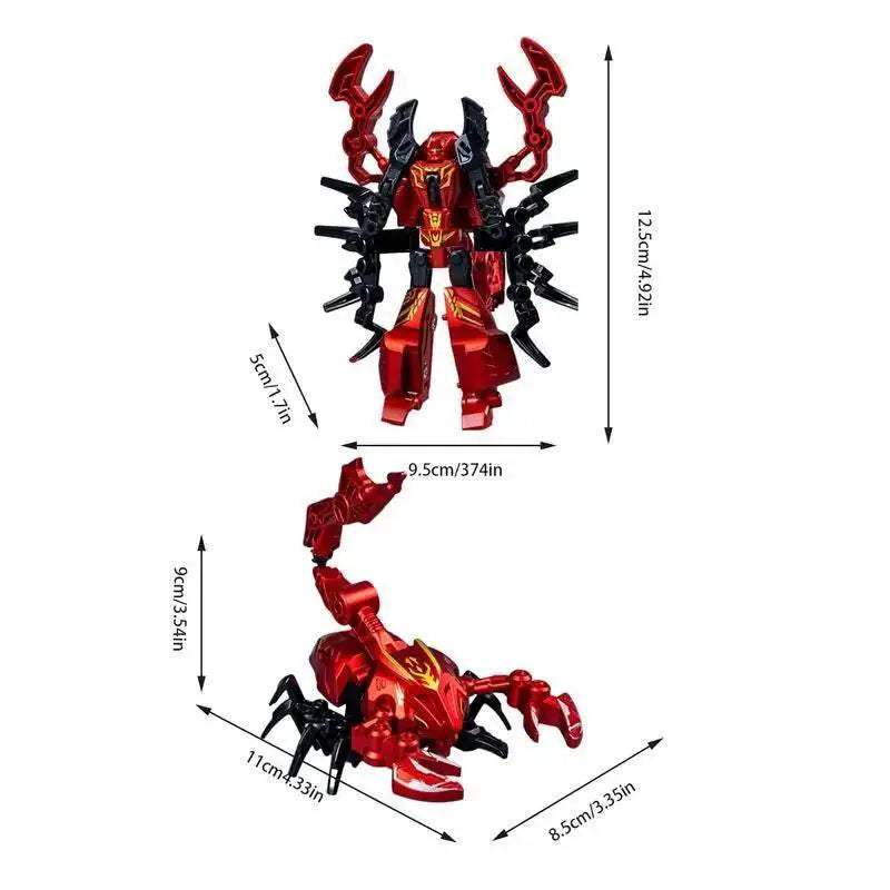  Adaptable Robot Toy: 2-in-1 Scorpion & Mantis for Kids Ages 6-12 -  ToylandEU™