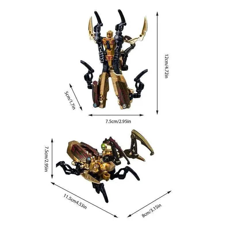  Adaptable Robot Toy: 2-in-1 Scorpion & Mantis for Kids Ages 6-12 -  ToylandEU™