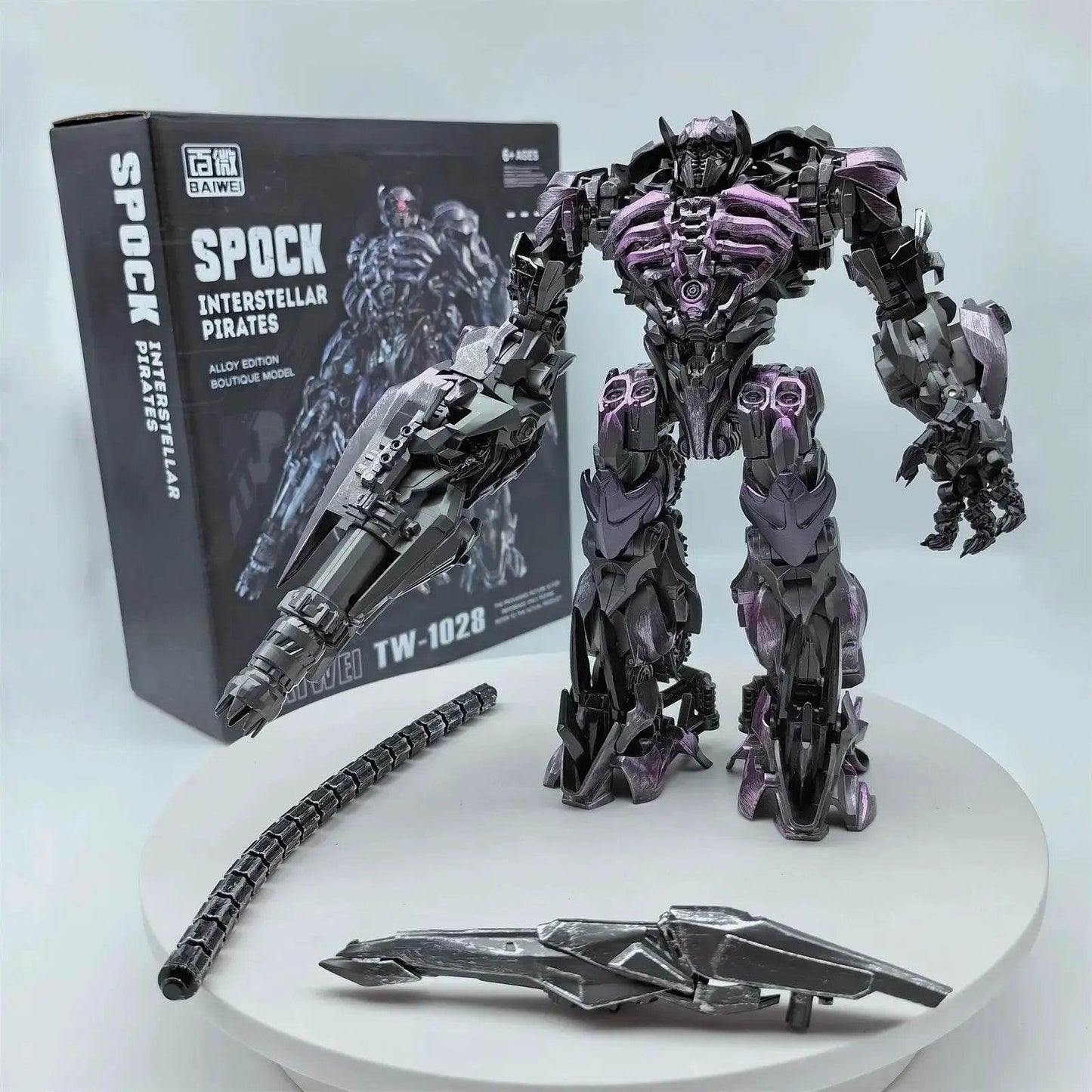  Adaptable Shockwave Simple Coating Version Action Figure Toy -  -  ToylandEU™