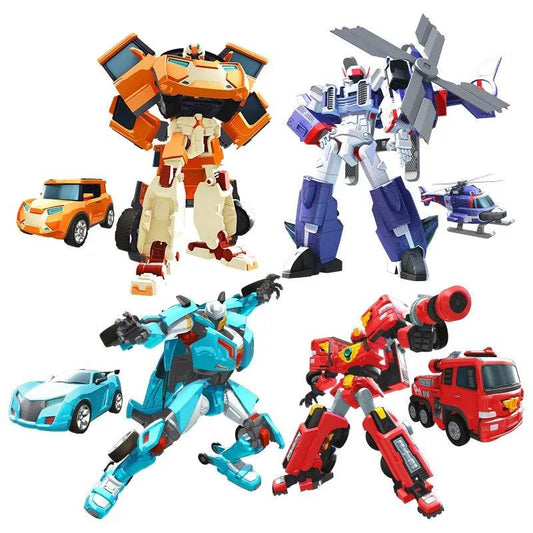 Adaptable Tobot Robot Toys - Korean Anime Car & Airplane Fun! - ToylandEU