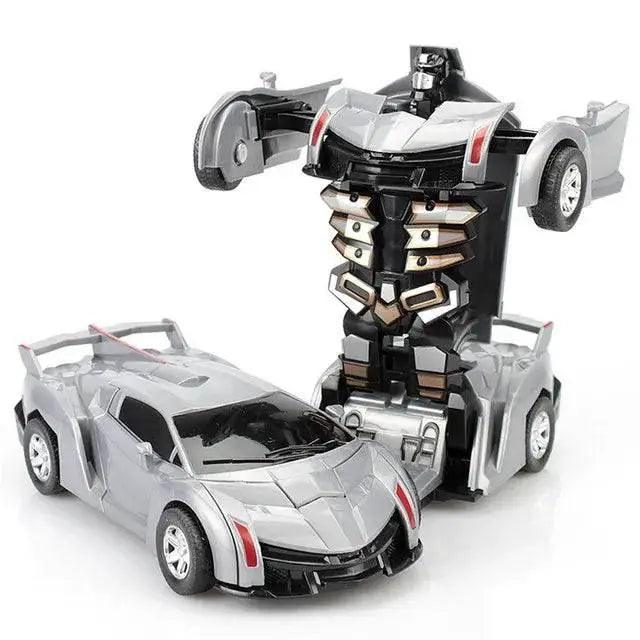  Adaptable adaptable Car Model with Mini Robot Toy  Creative Kids Toy  -  ToylandEU™