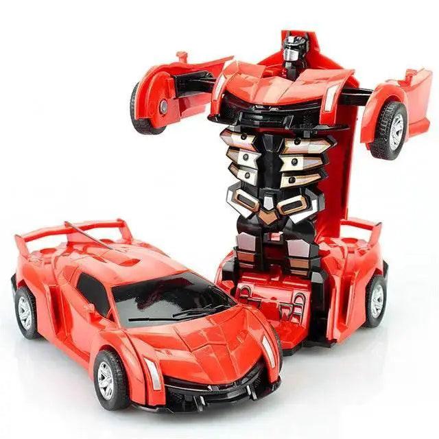  Adaptable adaptable Car Model with Mini Robot Toy  Creative Kids Toy  -  ToylandEU™