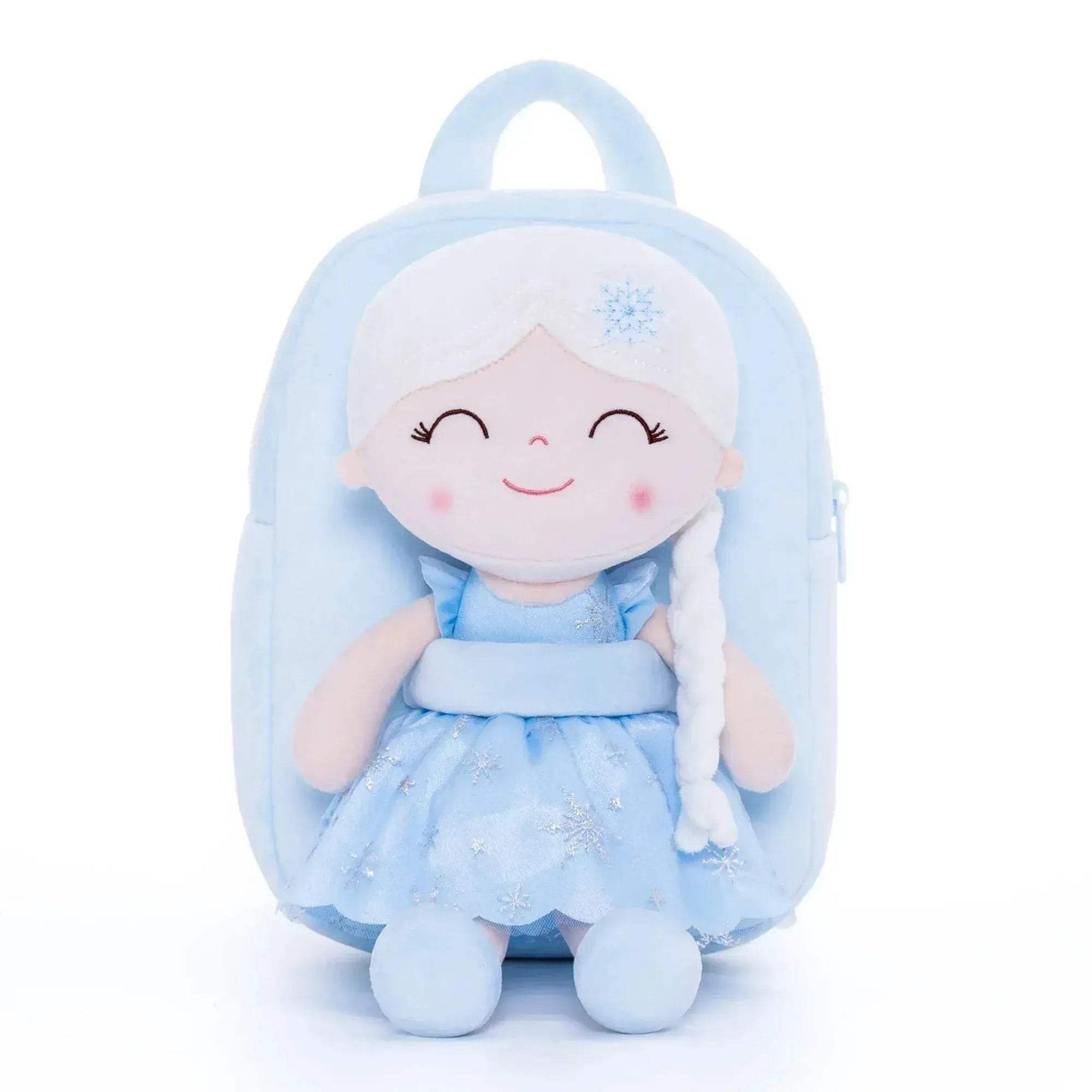 Gloveleya Plush Backpack for Baby Girls and Toddlers with Stuffed Doll Design - ToylandEU